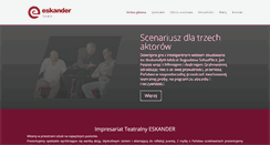 Desktop Screenshot of impresariatteatralny.pl